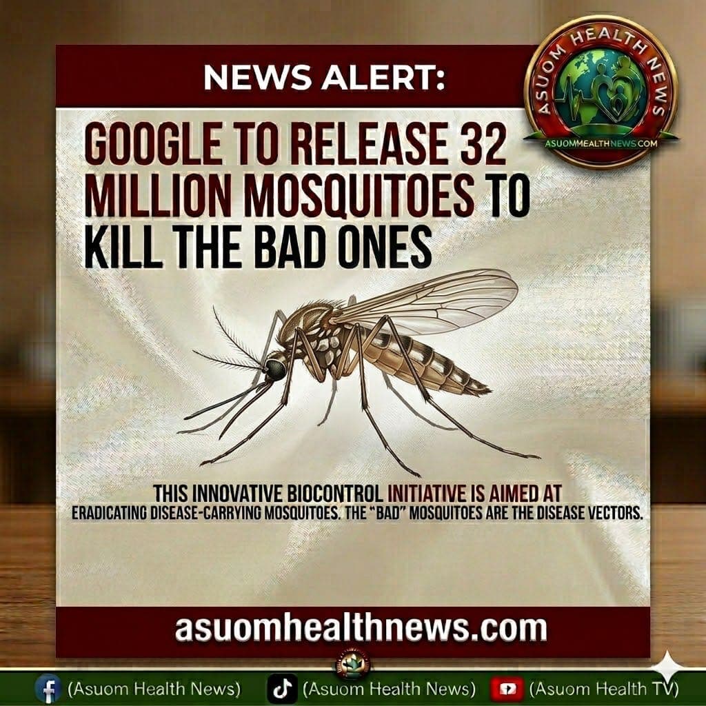 Google Wants to Release 32 Million “Good” Mosquitoes to Kill the Bad Ones