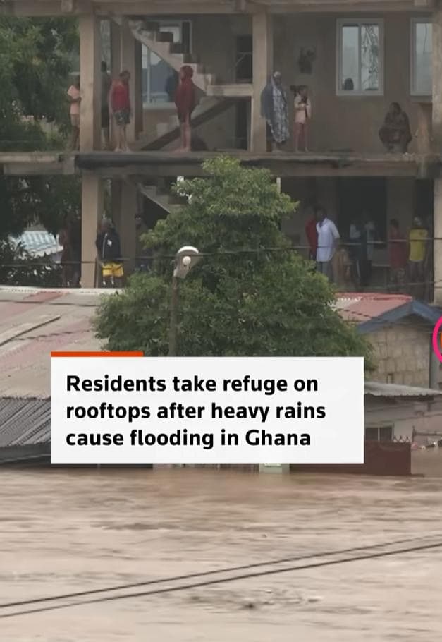 Deadly Floods Hit Accra, Leaving Loss of Property and 23 Lives lost