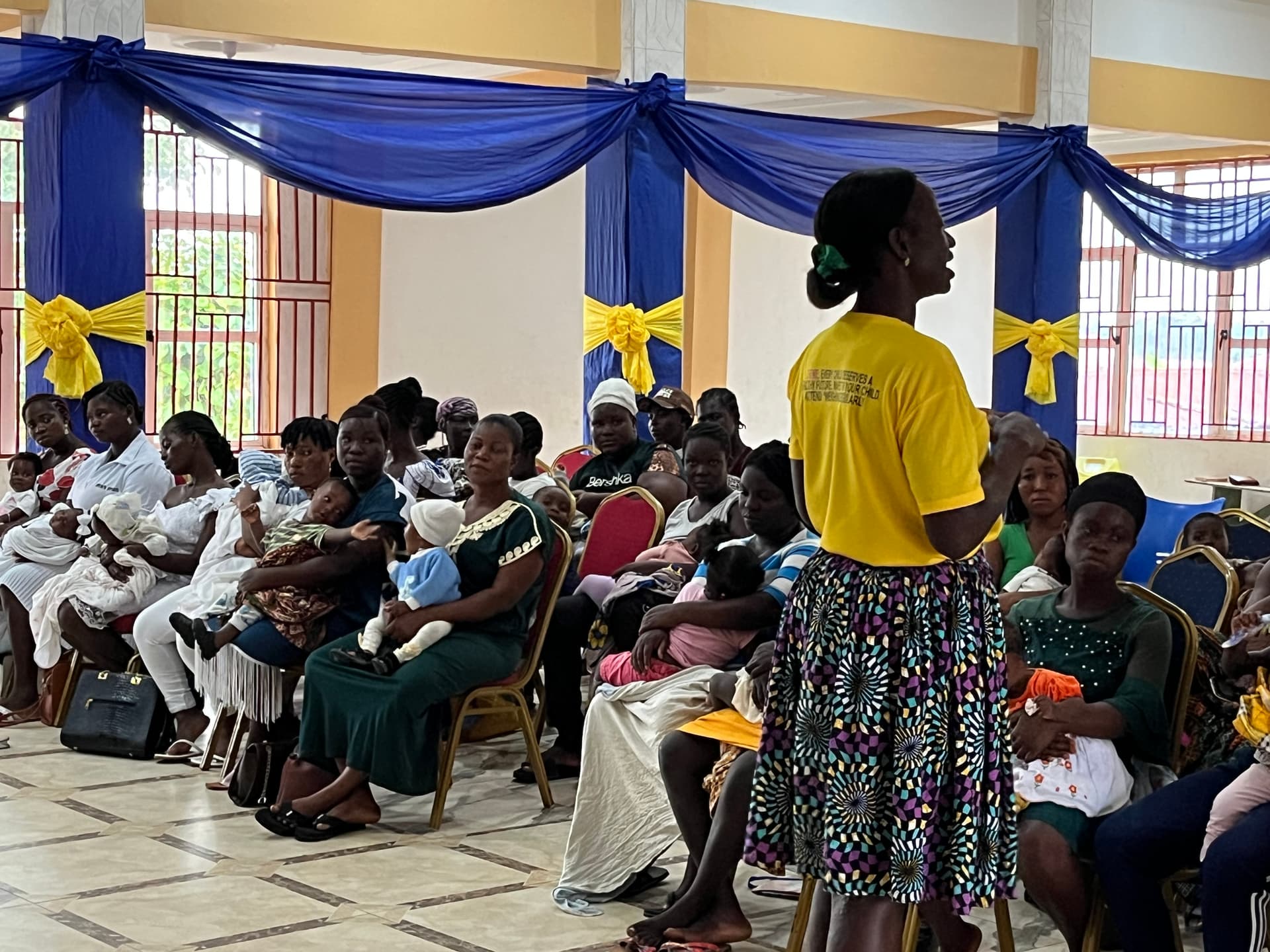 GOPDC supports Health Directorate to Educate Asuom mothers on the “first 1000 days of life.